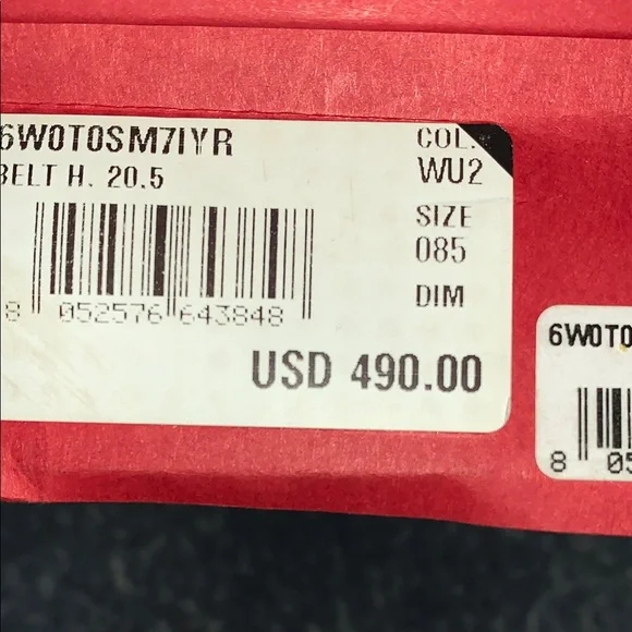 Valentino Red Shoe Box